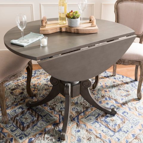 Gray Drop Leaf Tables – House Design And Decoration Ideas For Interior ... within Drop Leaf Table Contemporary Grey
